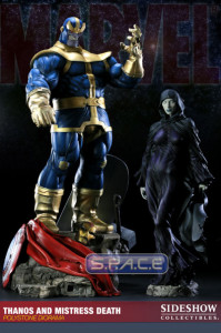 Thanos and Mistress Death Diorama (Marvel)