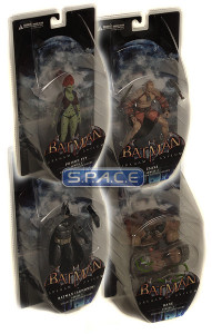 Complete Set of 4 : Batman Arkham Asylum Series 2