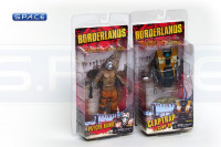 Set of 2: Claptrap and Psycho Bandit (Borderlands Series 1)