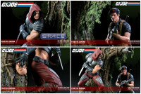 Flint vs. Zartan Diorama (G.I. Joe)