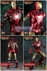 1/6 Scale Iron Man Mark VI Movie Masterpiece (Iron Man 2)