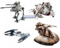 Star Wars 2011 Vehicles Assortment Wave 2 (4er Case)