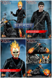 1/6 Scale Ghost Rider with Hellcycle Movie Masterpiece MMS133