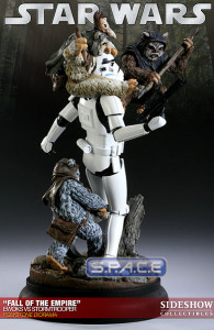 Fall of the Empire - Ewoks vs Stormtrooper Diorama (Star Wars)