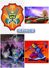 Masters of the Universe Art Print Set SDCC 2010 Exclusive