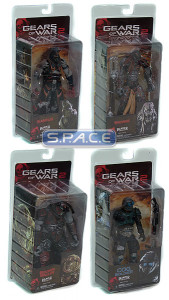 Complete Set of 4: Gears of War 2 Series 6