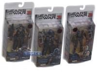 Complete Set of 3: Gears of War 3 Series 1