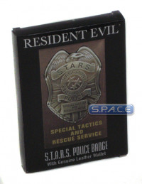 S.T.A.R.S. Badge with Genuine Leather Wallet (Resident Evil)