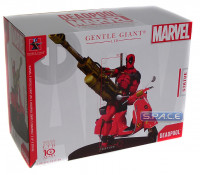 Deadpool auf Motor-Roller Statue (Marvel)