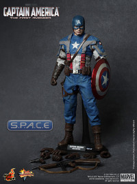 1/6 Scale Captain America Movie Masterpiece MMS156 (Captain America - The First Avenger)