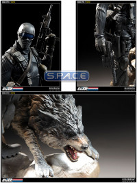 Snake Eyes and Timber Statue (G.I. Joe)