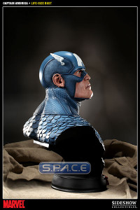 1:1 Captain America Life-Size Bste (Marvel)