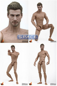 1/6 Scale TrueType Figur Muscular Body TTM19 Caucasian