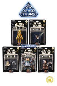 Complete Set of 5: Star Tours Disney Exclusive Series 4