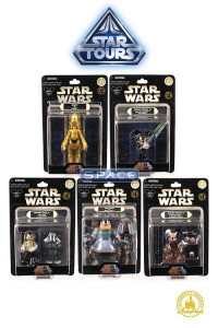 5er Komplettsatz: Star Tours Disney Exclusive Series 4