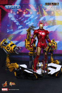 1/6 Scale Suit-Up Gantry with Iron Man Mark IV MMS160 (Iron Man 2)