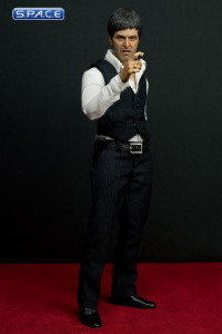 1/6 Scale Tony Montana War Version Real Masterpiece (Scarface)