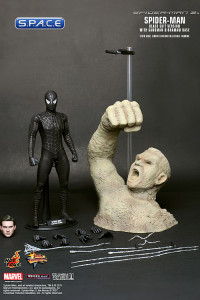 1/6 Scale Spider-Man Black Suit with Sandman Base Movie Masterpiece MMS 165 (Spider-Man 3)