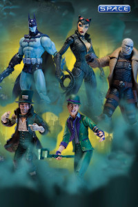5er Komplettsatz: Arkham City Series 2 (Batman)