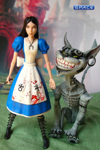 Complete Set of 3: Alice: Madness Returns Series 1 (Alice, Card Guard, Cheshire Cat)