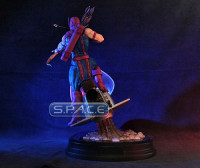 Hawkeye on Sky-Cycle Statue (Marvel)
