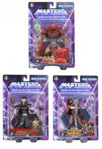 Complete set of 3: MOTU 6 Mini-Statues Series 1