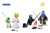 Set of 4: Muppets as Star Wars 2-Packs Disney Exclusive