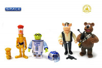 Set of 4: Muppets as Star Wars 2-Packs Disney Exclusive