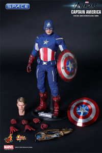 1/6 Scale Captain America Movie Masterpiece MMS174 (The Avengers)