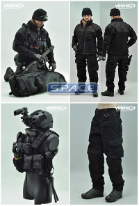 1/6 Scale Black Action - Private Military Contractor Set 1017