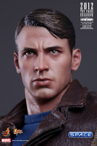 1/6 Scale Captain America Exclusive Rescue Uniform Version MMS180 (Captain America - The First Avenger)