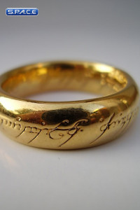 The One Ring - gold plated (The Lord of the Rings)