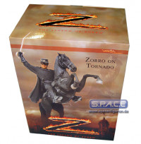 Zorro on Tornado Statue (Zorro)