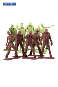 Walker Horde - 14 Piece Plastic Army Builder Set (The Walking Dead)