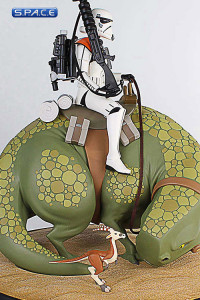 Sandtrooper on Dewback Animated Maquette (Star Wars)