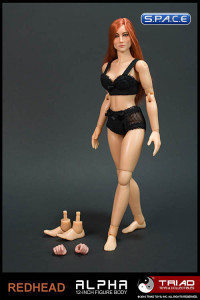 1/6 Scale Alpha Redhead Caucasian Body