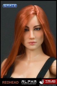1/6 Scale Alpha Redhead Caucasian Body
