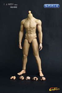 1/6 Scale Muscular Body - HJ002 (White)