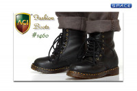 1/6 Scale Fashion Boots Series 1 (black 1460)