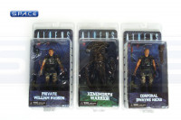 Complete Set of 3: Aliens Series 1 (Aliens)