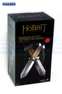 Fleshing Knives of Nori the Dwarf Prop Replica (The Hobbit: An Unexpected Journey)