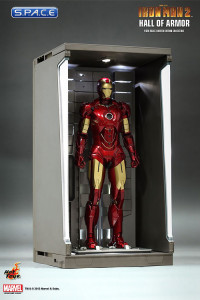 Set of 4: 1/6 Scale Hall of Armor DS001B (Iron Man 3)