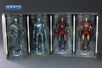 Set of 4: 1/6 Scale Hall of Armor DS001B (Iron Man 3)