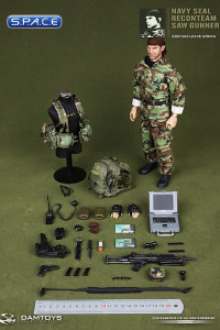 1/6 Scale Navy SEAL Recon Team SAW Gunner