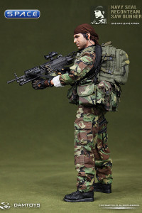 1/6 Scale Navy SEAL Recon Team SAW Gunner