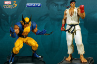 1/4 Scale Wolverine vs. Ryu Statuen (Marvel vs. Capcom 3)