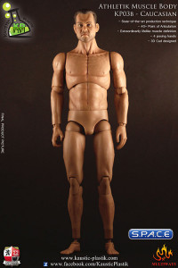 1/6 Scale Athletic Muscle Body Caucasian Version KP03B