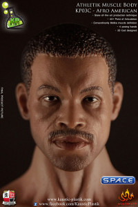 1/6 Scale Athletic Muscle Body Afro-American Version KP03C
