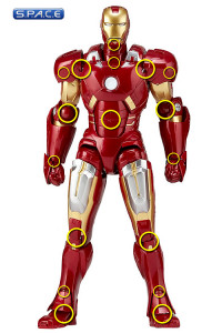 Iron Man Mark VII from The Avengers (Sci-Fi Revoltech No. 042)