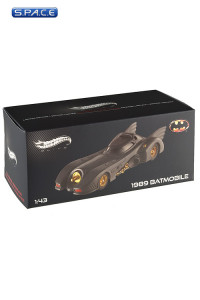 1:43 1989 Batmobile Die Cast Hot Wheels Elite (Batman)